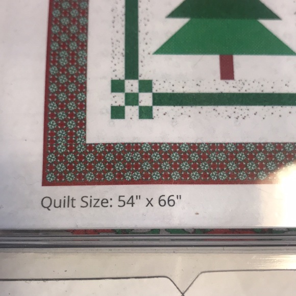 54x66 pieced quilt. Never opened - Picture 6 of 11